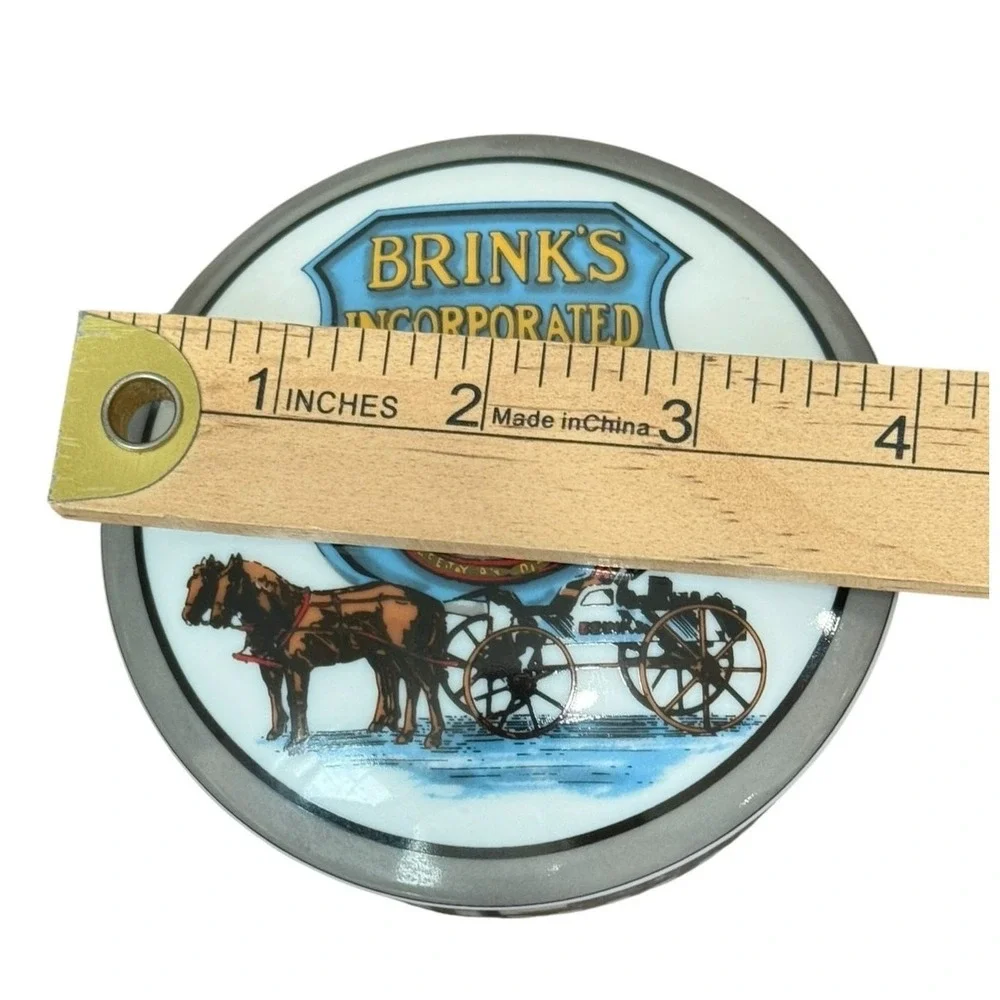 Tiffany & Co Brinks Trinket Box Porcelain Dish Vintage 90s Japan Retirement Gift